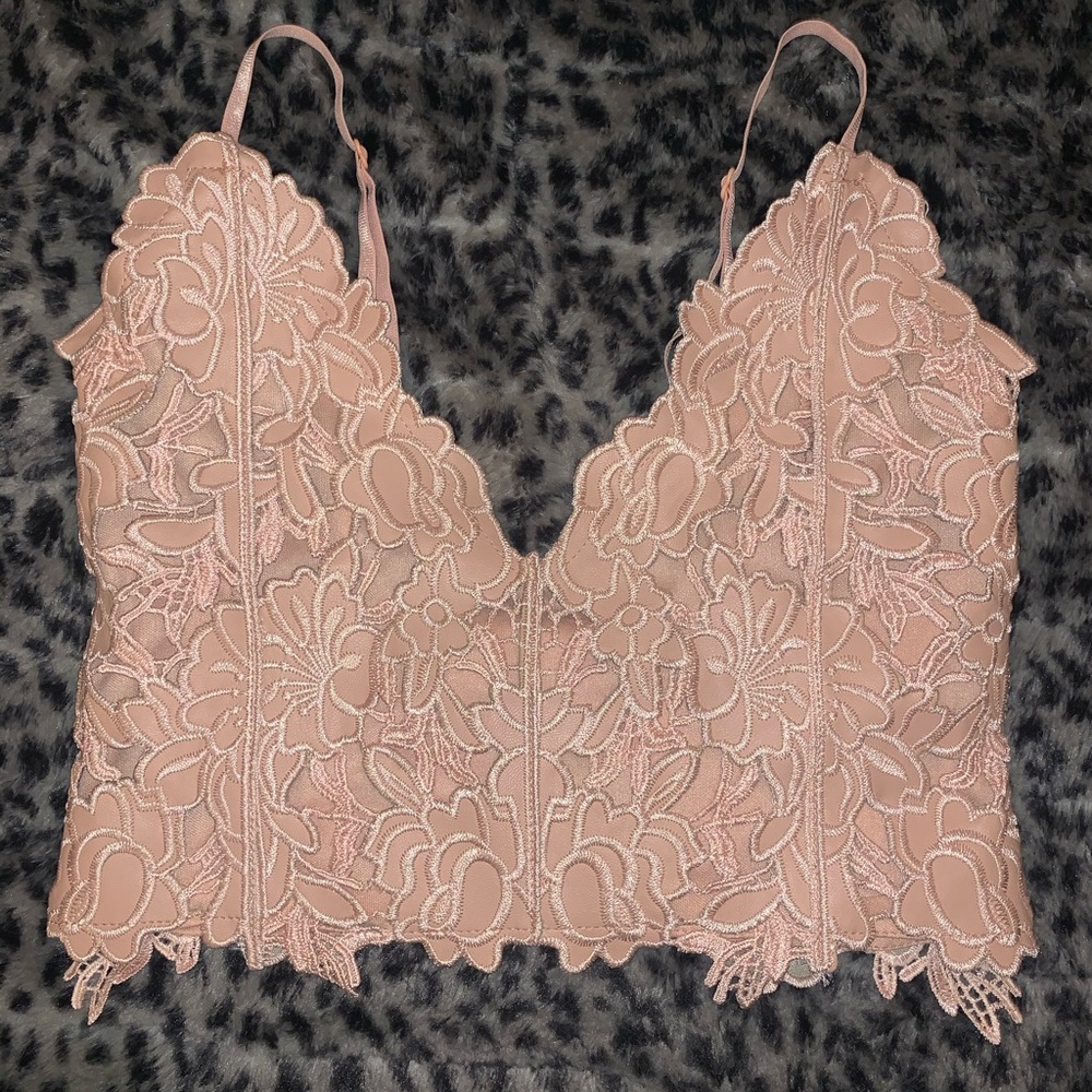 Pink bralette